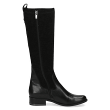 Load image into Gallery viewer, Caprice 255144101 - Black Leather Stretch Boot

