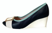 Load image into Gallery viewer, Le babe 3091BLU- Wedge Shoe
