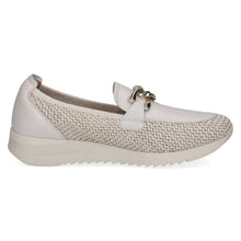 Load image into Gallery viewer, Caprice Beige Mini Wedge Loafer|924505199
