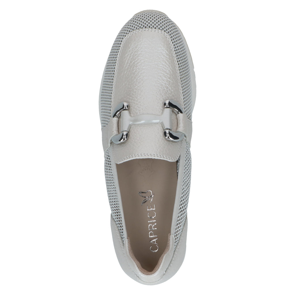 Caprice White Comfort Loafer |924536132