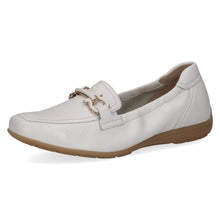 Load image into Gallery viewer, Caprice White Leather Comfort Loafer|924654105

