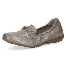 Load image into Gallery viewer, Caprice Metallic Stone Soft Leather Loafer|924654219
