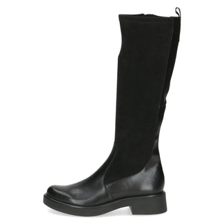 Caprice Wide Fit Black Knee High Boot |926505019