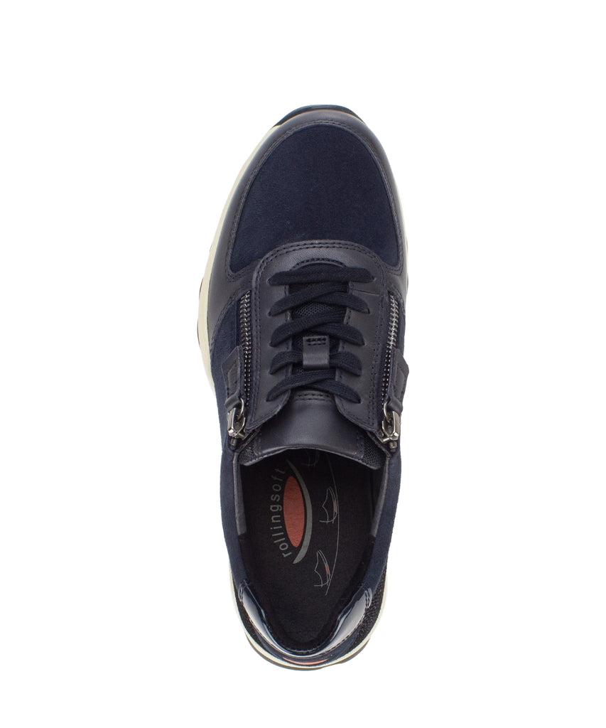 Rolling Soft Navy Trainer |010001006