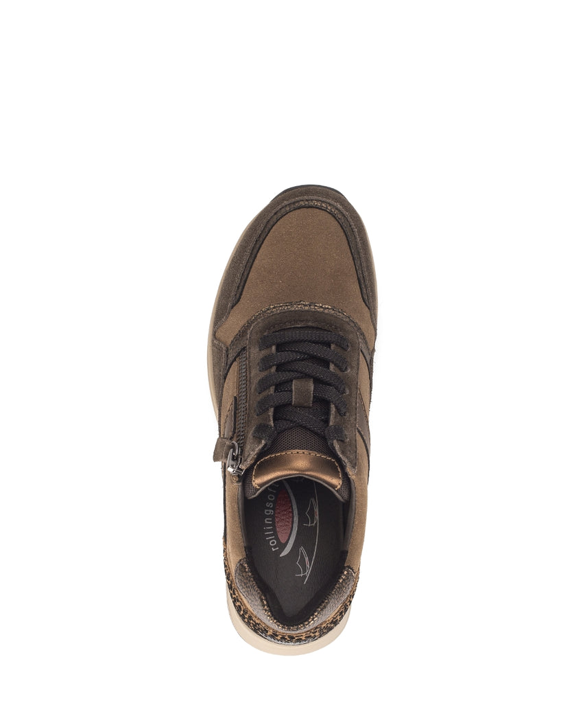 Rolling Soft Brown Trainer|010401002