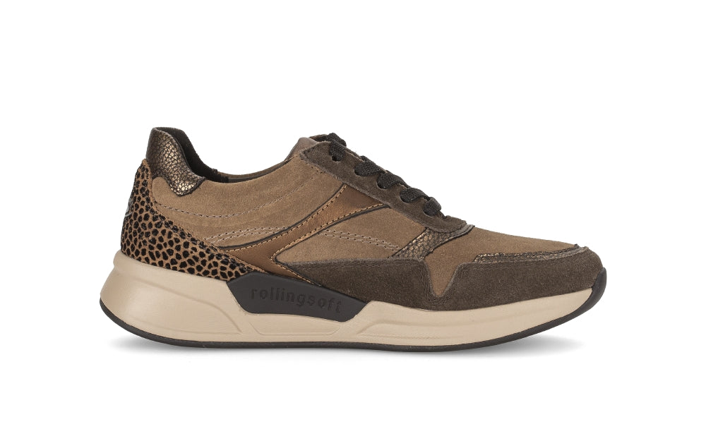 Rolling Soft Brown Trainer|010401002