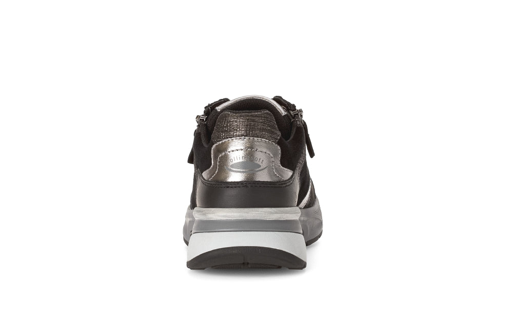 Rolling Soft Black Trainer|010501001