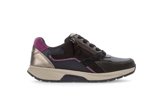 Rolling Soft Black And Purple Trainer| 010601005