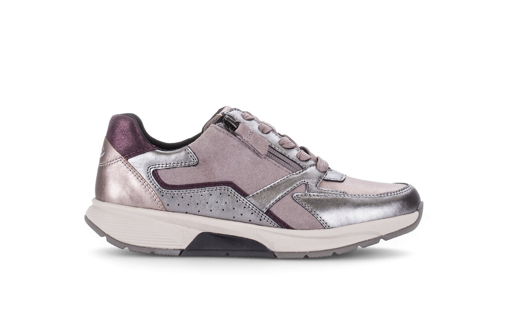 Rolling Soft Lilac and Silver Rolling Soft Trainer|010601006