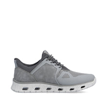 Load image into Gallery viewer, Rieker Grey Comfort Generous Fit Trainer|0435540

