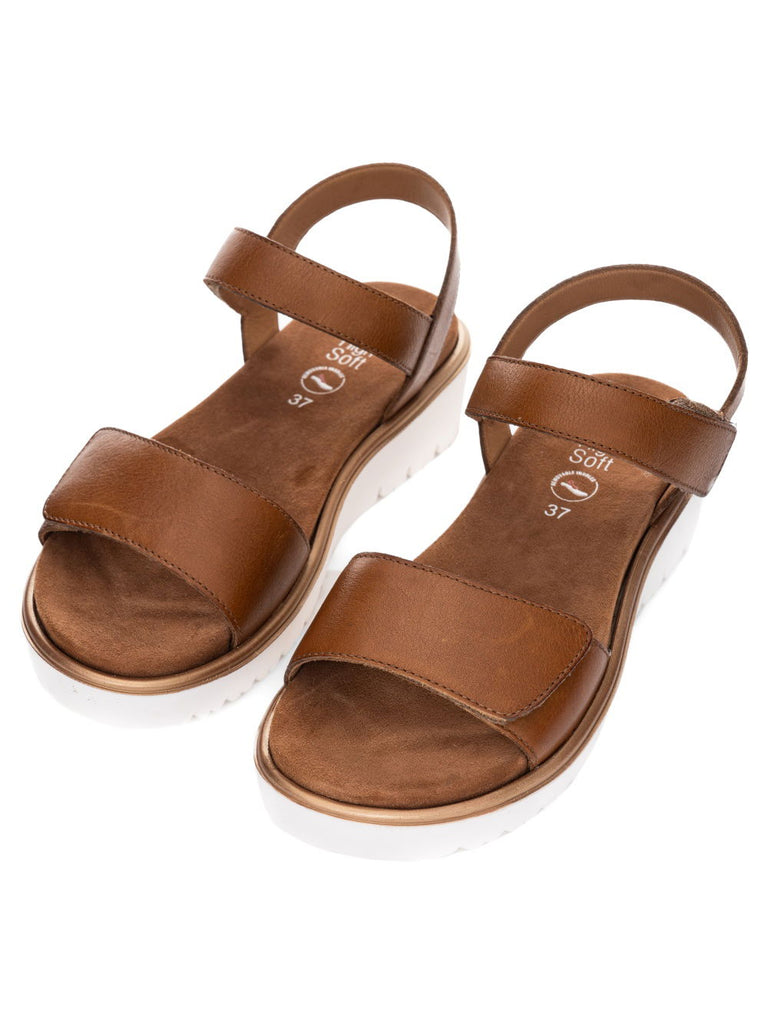 Ara Brown Leather Sandal |123351809M