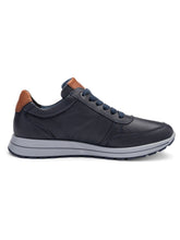 Load image into Gallery viewer, Ara Navy Wide Fit Comfort Trainer|112450112M
