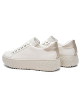 Load image into Gallery viewer, Ara Wide Fit Beige Platform Trainer|124652317B
