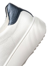 Load image into Gallery viewer, Ara White Wide Fit Platform Trainer|124652305B
