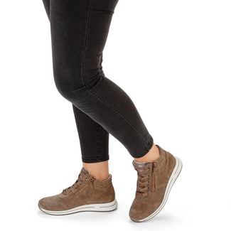 Ara Wide Fit Soft Brown Suede Ankle Boot|122480895