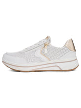 Load image into Gallery viewer, Ara White Wide Fit Trainer|122755004W
