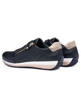 Load image into Gallery viewer, Ara Navy Wide Fit Trainer|126458712
