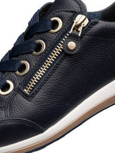Load image into Gallery viewer, Ara Navy Wide Fit Trainer|126458712
