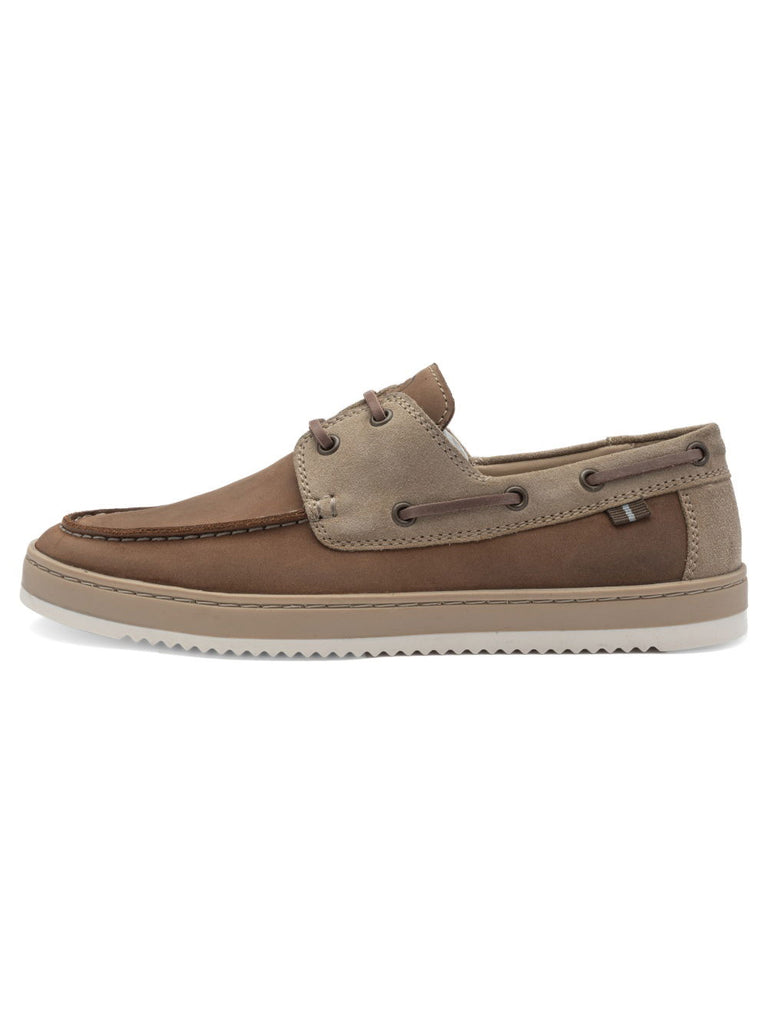 Ara Mocha Comfort Boat Shoe|112090114