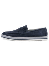 Load image into Gallery viewer, Ara Navy Comfort Slip On|112090222
