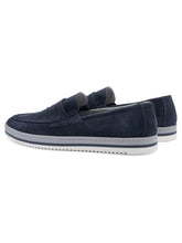 Load image into Gallery viewer, Ara Navy Comfort Slip On|112090222

