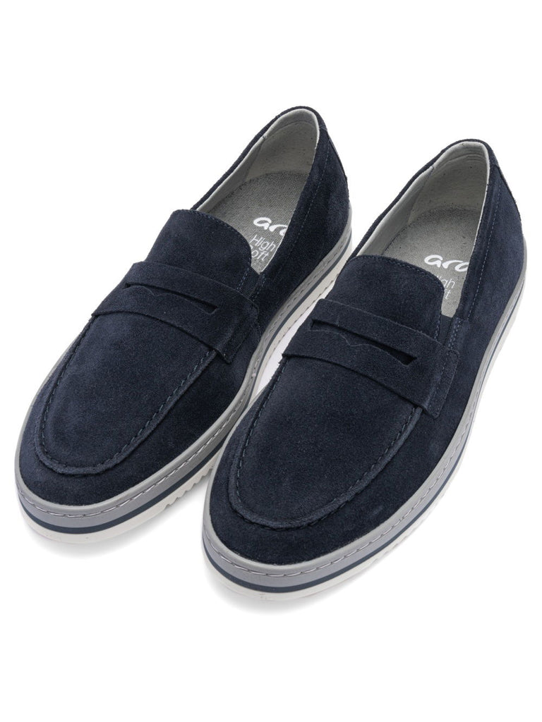 Ara Navy Comfort Slip On|112090222