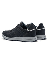 Load image into Gallery viewer, Ara Navy Wide Fit Trainer|112452322
