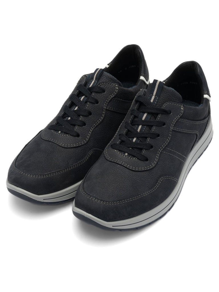Ara Navy Wide Fit Trainer|112452322