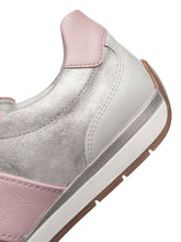 Load image into Gallery viewer, Ara Silver and Dusty Pink Trainer|125090404
