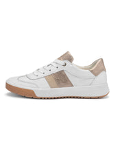 Load image into Gallery viewer, Ara White and Gold Trainer|125002804
