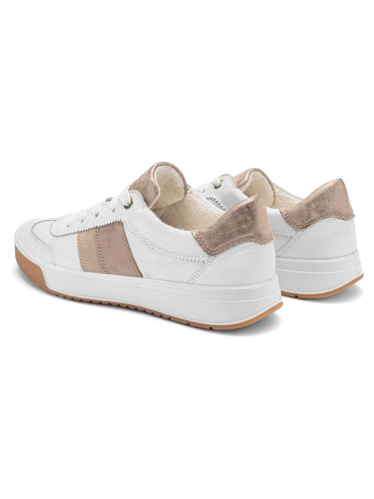 Ara White and Gold Trainer|125002804