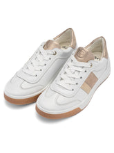 Load image into Gallery viewer, Ara White and Gold Trainer|125002804
