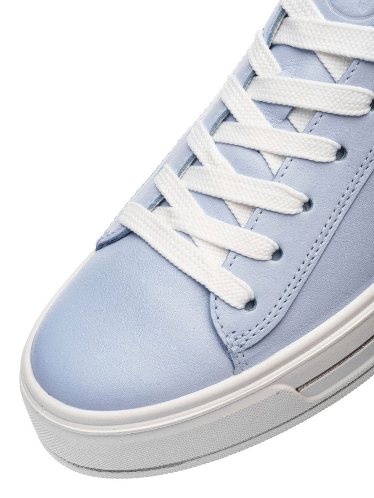 Ara Baby Blue Wide Fit Platform Trainer|122300382