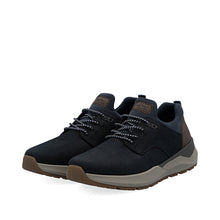 Load image into Gallery viewer, Rieker Extra Wide Navy Laced Shoe|0605014N
