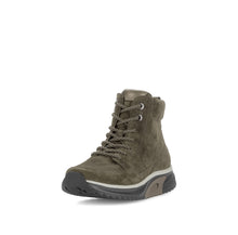 Load image into Gallery viewer, Rolling Soft Green Suede Ankle Boot| 080201005
