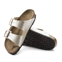 Load image into Gallery viewer, Birkenstock Arizona Birko Flor Pearl White|1009921S26
