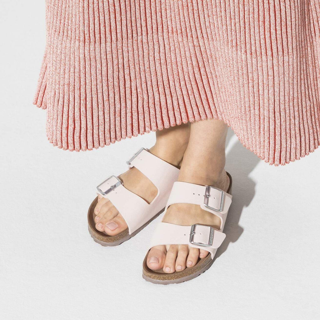 Birkenstock Arizona Vegan Birkibuc Light Rose|1019635