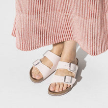 Load image into Gallery viewer, Birkenstock Arizona Vegan Birkibuc Light Rose|1019635
