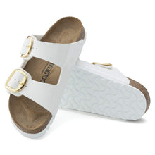 Load image into Gallery viewer, Birkenstock Arizona Big Buckle Birko-Flor Patent White|1019818
