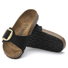 Load image into Gallery viewer, Birkenstock Madrid Big Buckle Nubuck Leather Black|1023342
