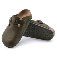 Load image into Gallery viewer, Birkenstock 1024714- Boston Suede Thyme Narrow
