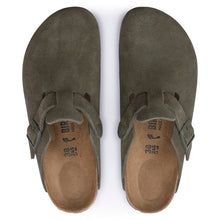 Load image into Gallery viewer, Birkenstock 1024714- Boston Suede Thyme Narrow
