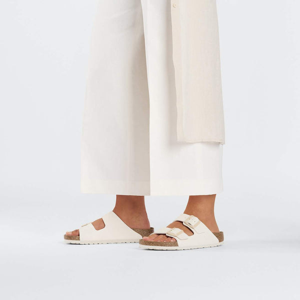 Birkenstock Arizona Birko-Flor Eggshell|1027339 – Shoe Suite