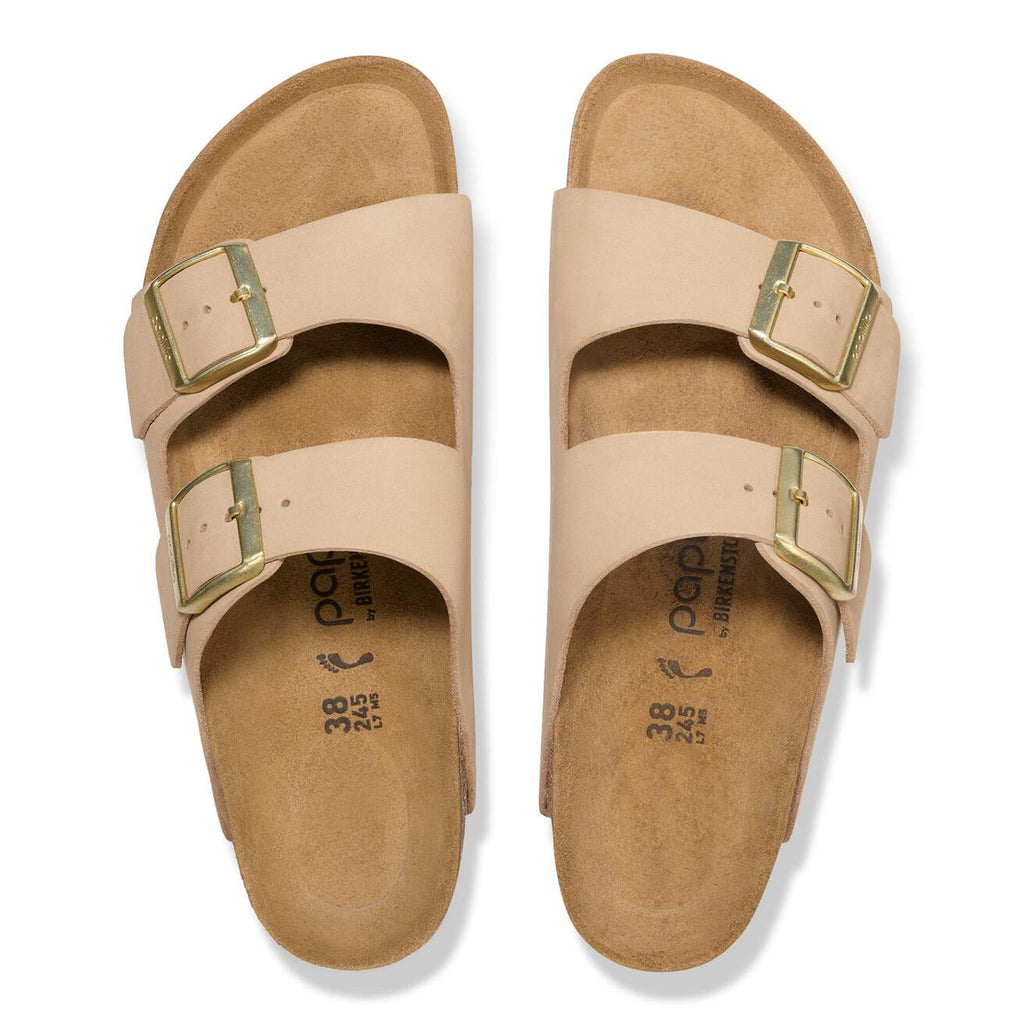 Birkenstock Arizona PAP Flex Platform  Nubuk Leather|1028379
