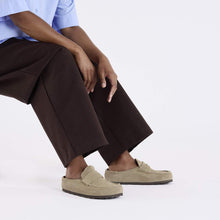 Load image into Gallery viewer, Birkenstock Naples Wrapped  Suede Leather Taupe|1029710
