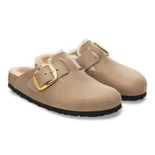 Load image into Gallery viewer, Birkenstock Big Buckle Shearling Tabacco|1030444
