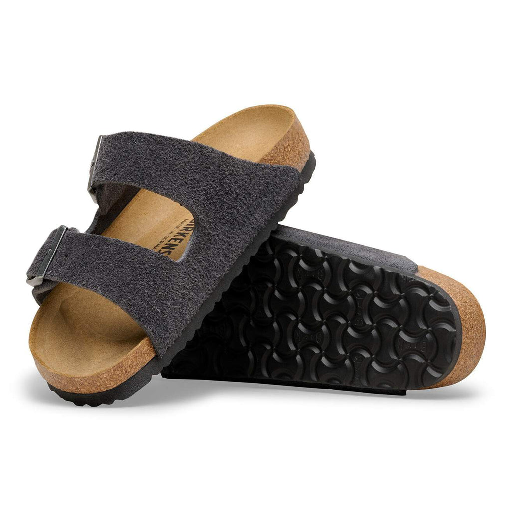 Birkenstock Arizona Suede Leather Charcoal|1031625