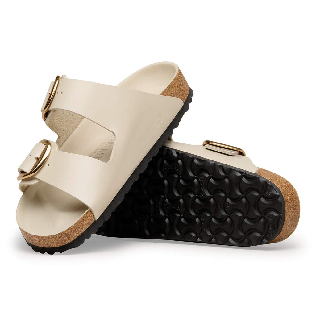 Birkenstock Arizona Big Buckle HI-shine Oyster|1031873