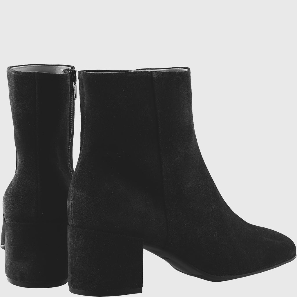 Hogl Black Suede Ankle Boot|2104102010