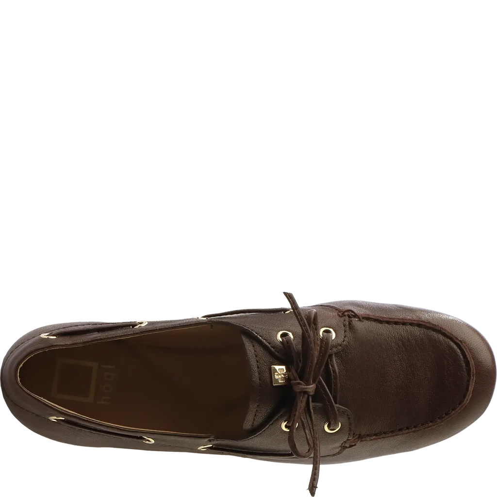 Hogl Brown Modern Boat Shoe  |1005468100